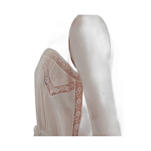 Embroidered Old Batiste Dress