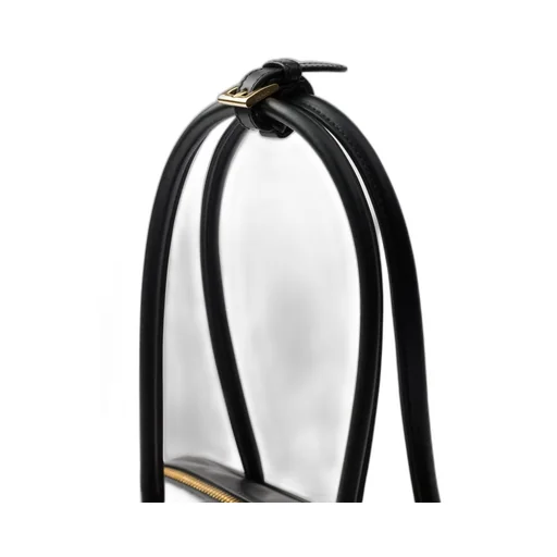 Re-Nylon And Leather Small Top-Handle Bag
