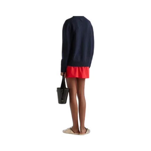 Crepe De Chine Miniskirt