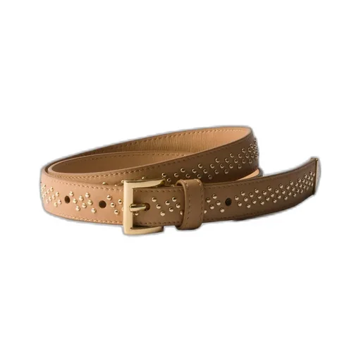 Leather Belt With Studs