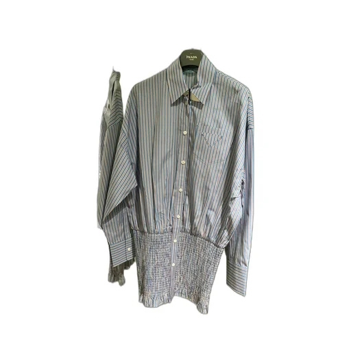 Striped Poplin Shirt