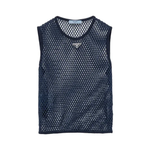 Cotton Mesh Top