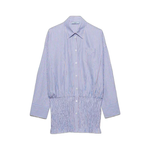 Striped Poplin Shirt