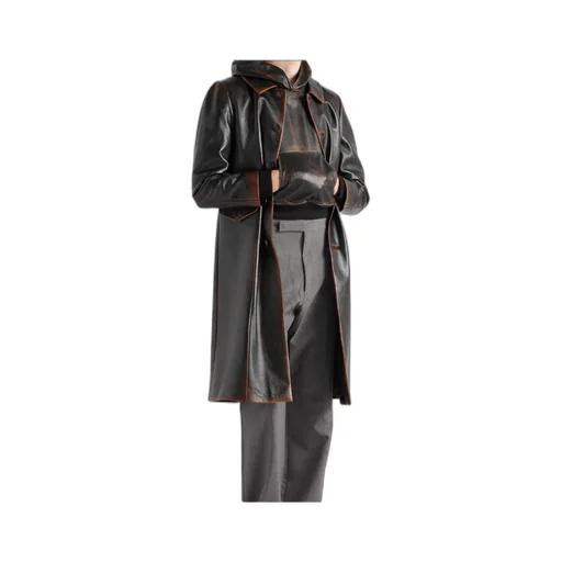Nappa Leather Hoodie