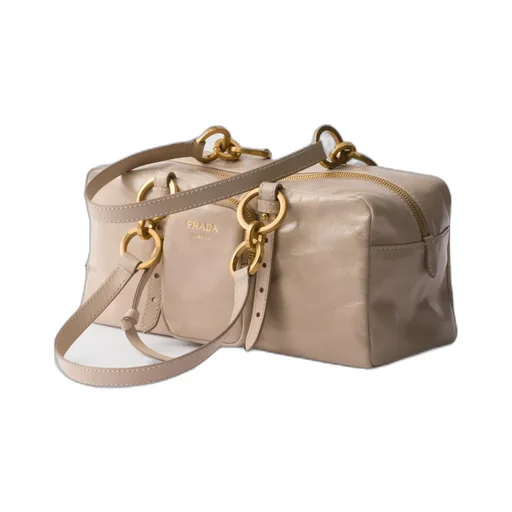 Dangle Medium Leather Top-Handle Bag
