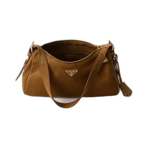 AimÉE Medium Suede Shoulder Bag