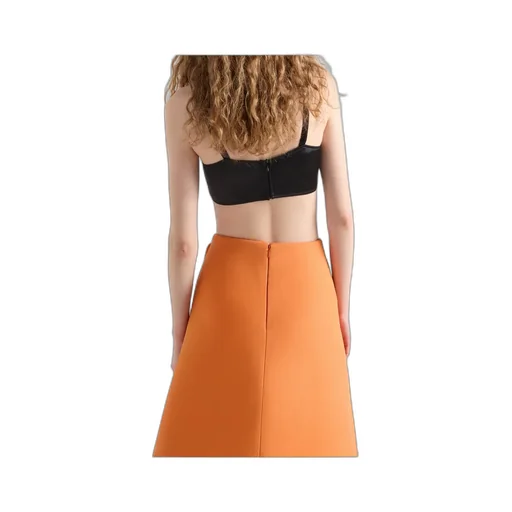 Satin Cropped Bra Top