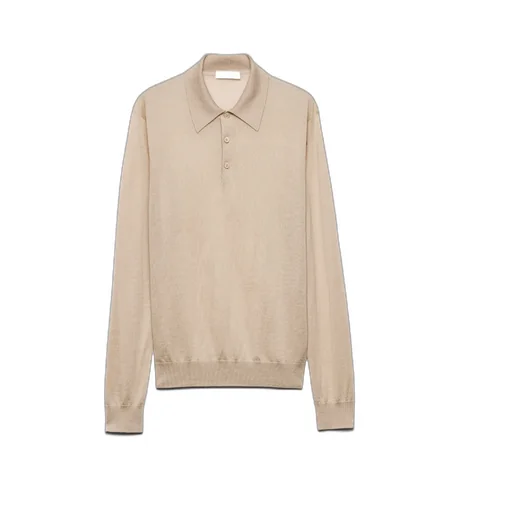 Cashmere And Silk Polo Shirt