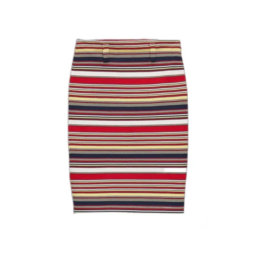 Striped Pencil Skirt