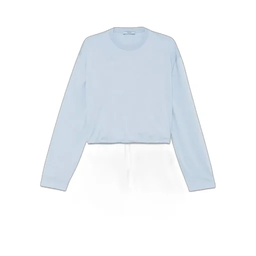 Drawstring-Hem T-Shirt