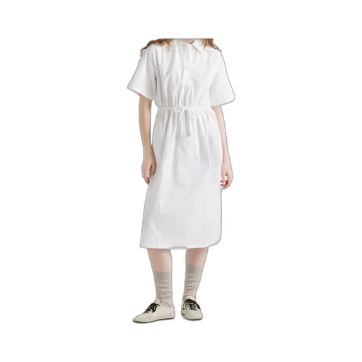 Drawstring Shirt Dress
