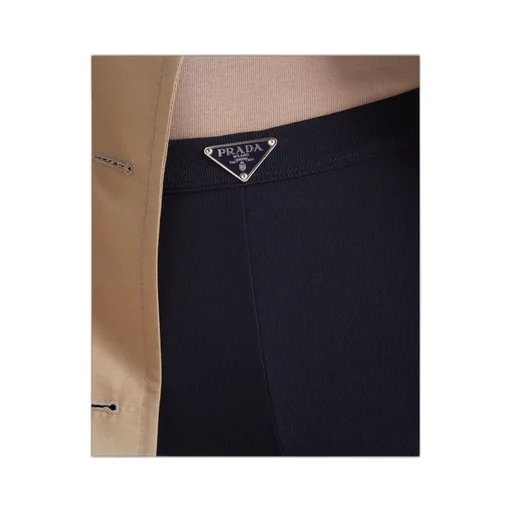Ribbed Knit Cotton Pants