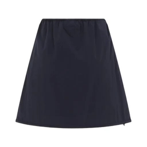 Drawstring A-Line Skirt
