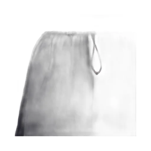 Drawstring A-Line Skirt
