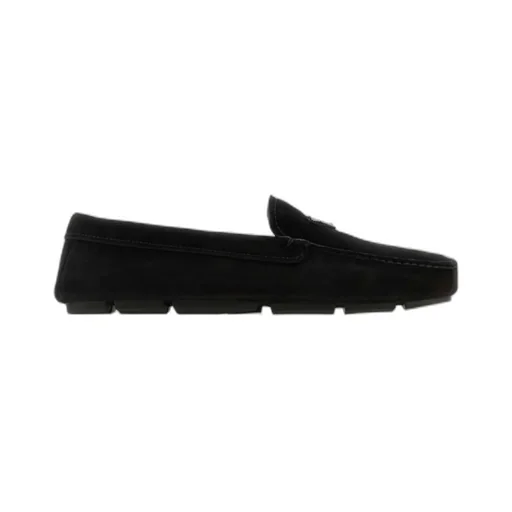Logo Plaque Slip-On Loafers