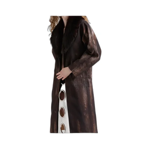 Single-Breasted Long Coat