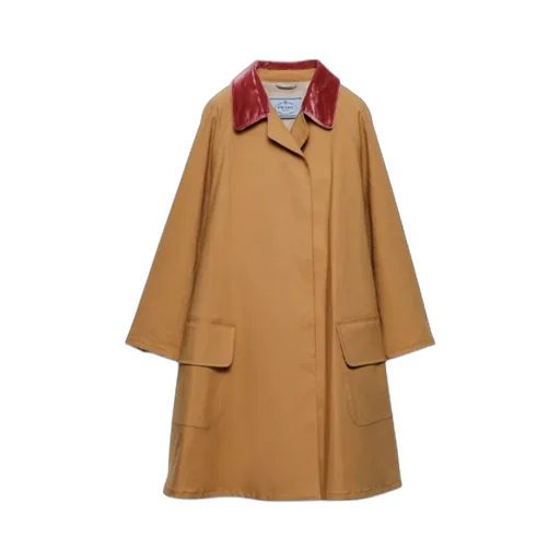 Long-Sleeved Buttoned Coat