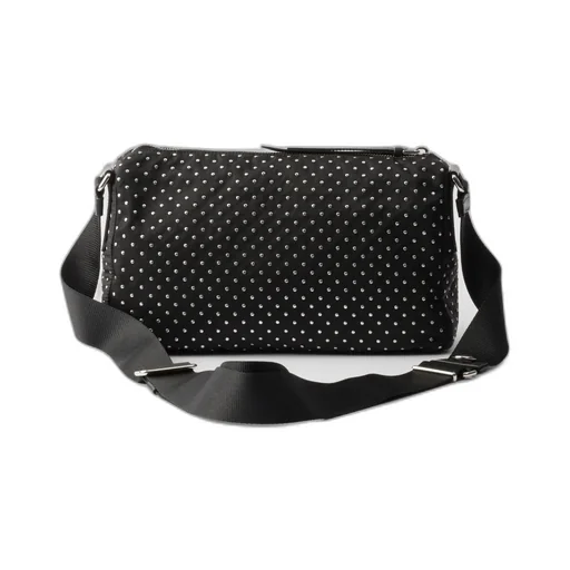 Re-Nylon Bag With Studs