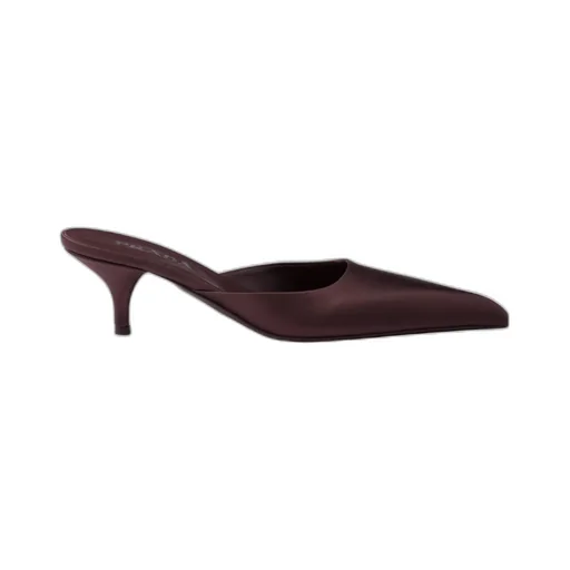 Pointed Toe Slip-On Mules