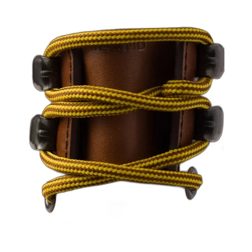 Round-Toe Lace-Up Boots