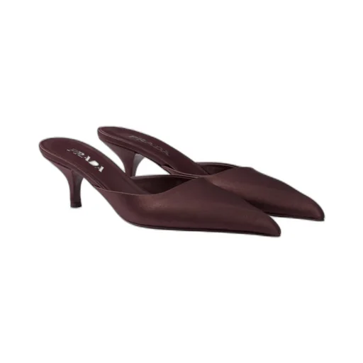 Pointed Toe Slip-On Mules
