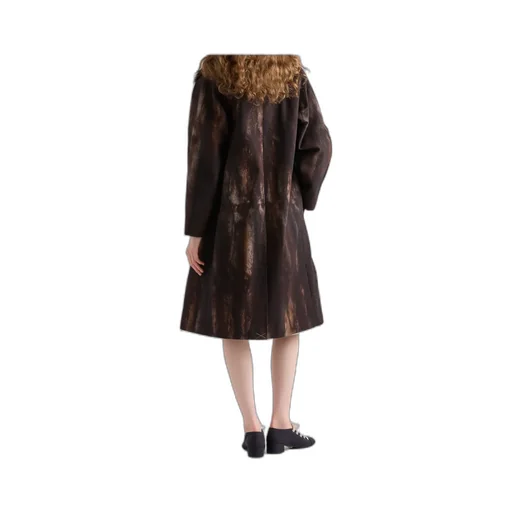 Single-Breasted Long Coat