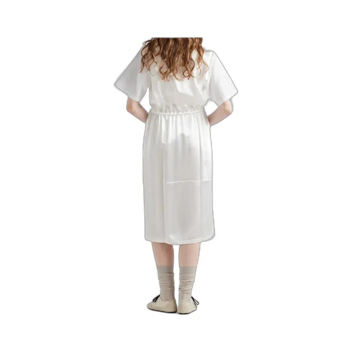 Drawstring Shirt Dress