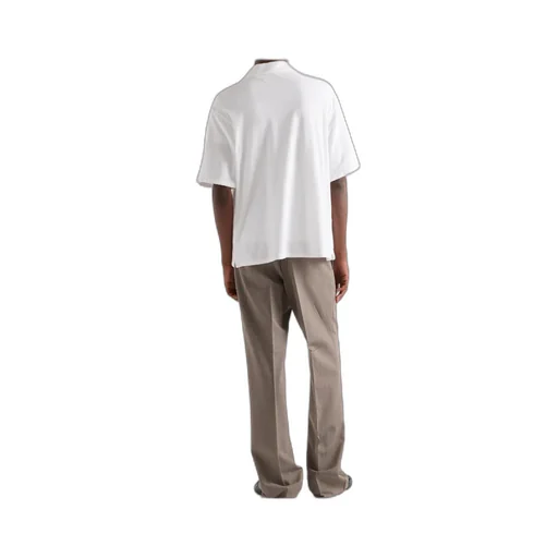 Triangle-Logo Short-Sleeved Shirt