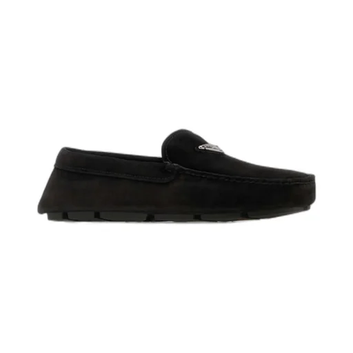 Logo Plaque Slip-On Loafers