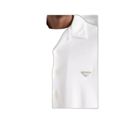 Triangle-Logo Short-Sleeved Shirt