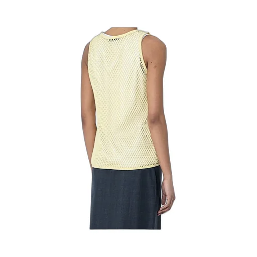 Mesh-Panel Tank Top
