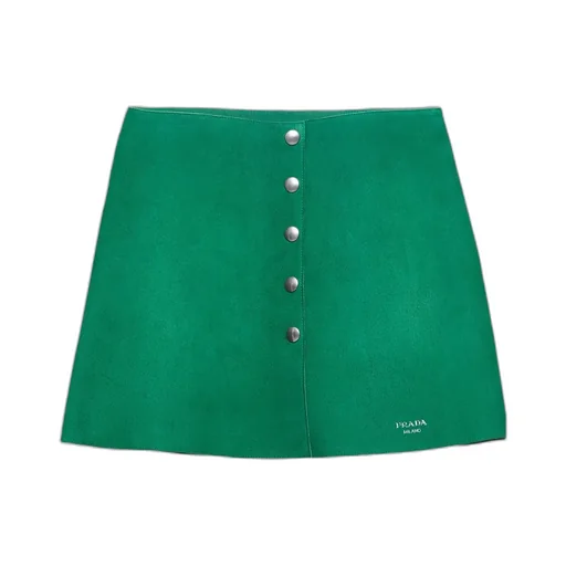 Logo-Stamp Mini Skirt