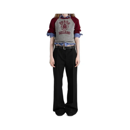 Turn-Up Hem Trousers