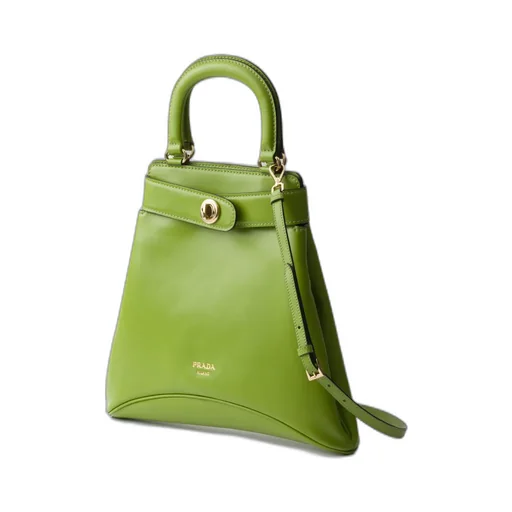 Logo-Stamp Top Handle Bag