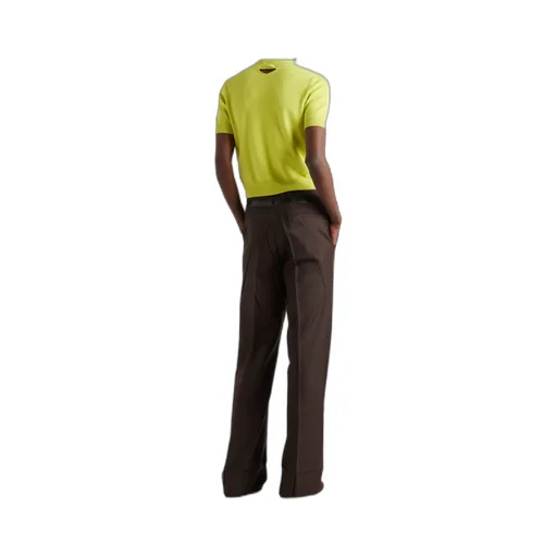 Belted Wide-Leg Trousers