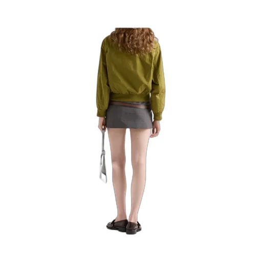 Half-Zip Poplin Jacket