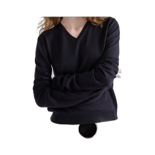 Wool V-Neck Sweater