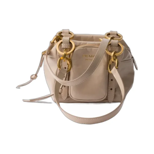 Dangle Leather Top-Handle Mini-Bag