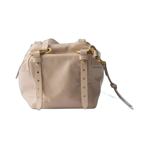 Dangle Leather Top-Handle Mini-Bag