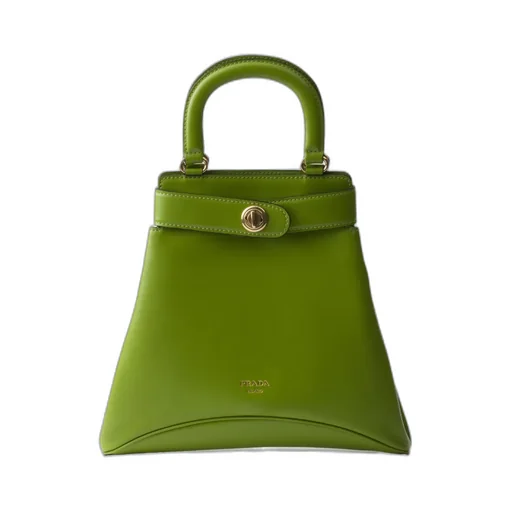 Logo-Stamp Top Handle Bag