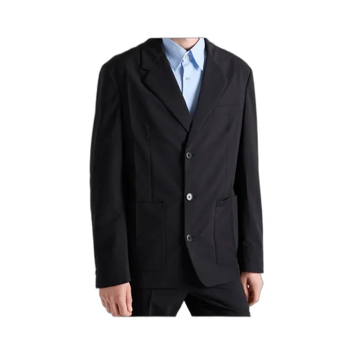 Single-Breasted Tailored Blazer