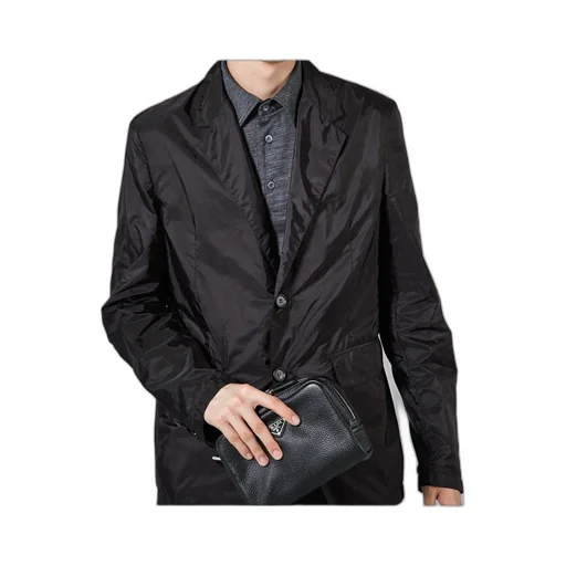 Re-Nylon Single-Breasted Tailored Blazer