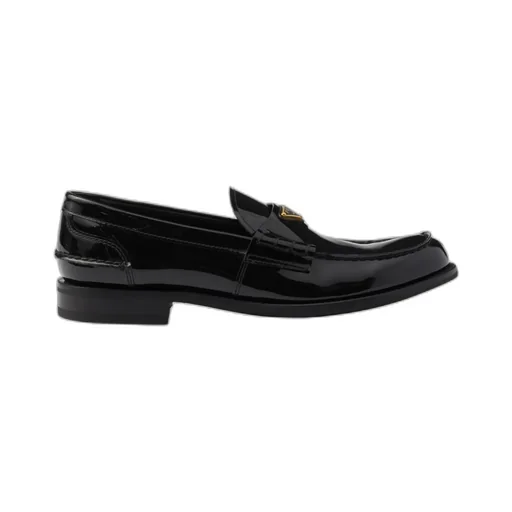 Brushed Leather Loafers