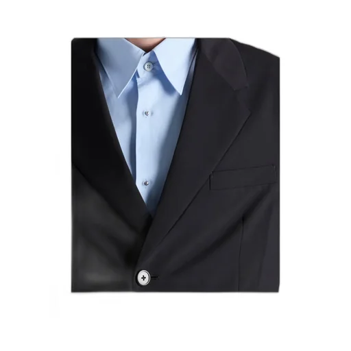 Single-Breasted Tailored Blazer