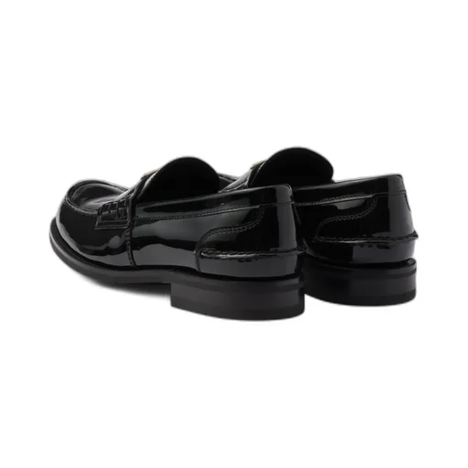 Brushed Leather Loafers