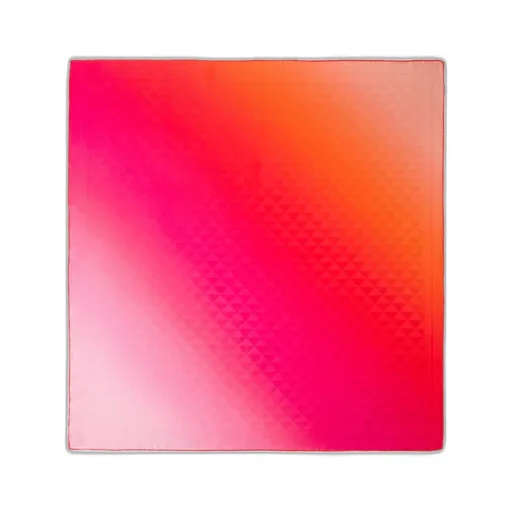 Gradient Printed Finished Edge Scarf
