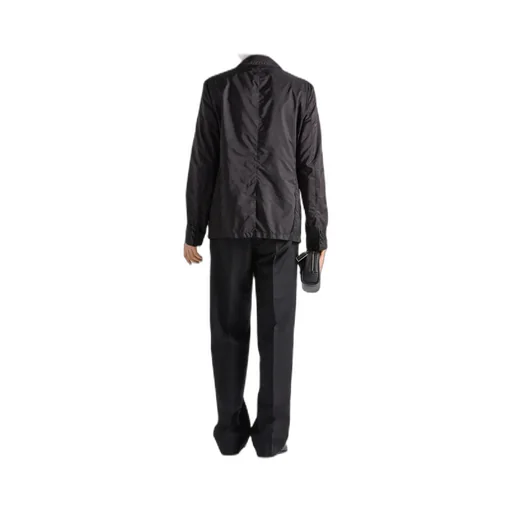 Re-Nylon Single-Breasted Tailored Blazer