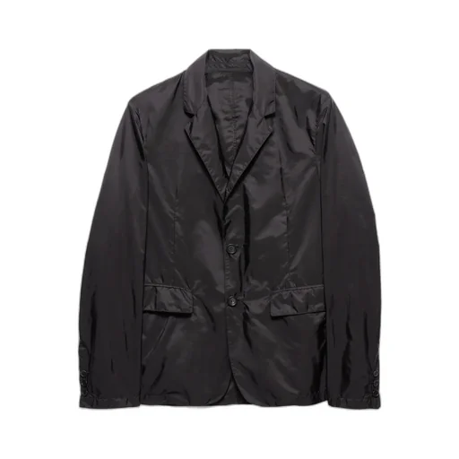 Re-Nylon Single-Breasted Tailored Blazer