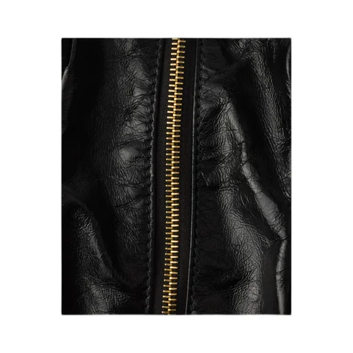 Dangle Leather Top-Handle Mini-Bag