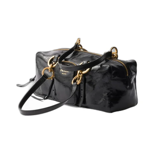 Dangle Leather Shoulder Bag
